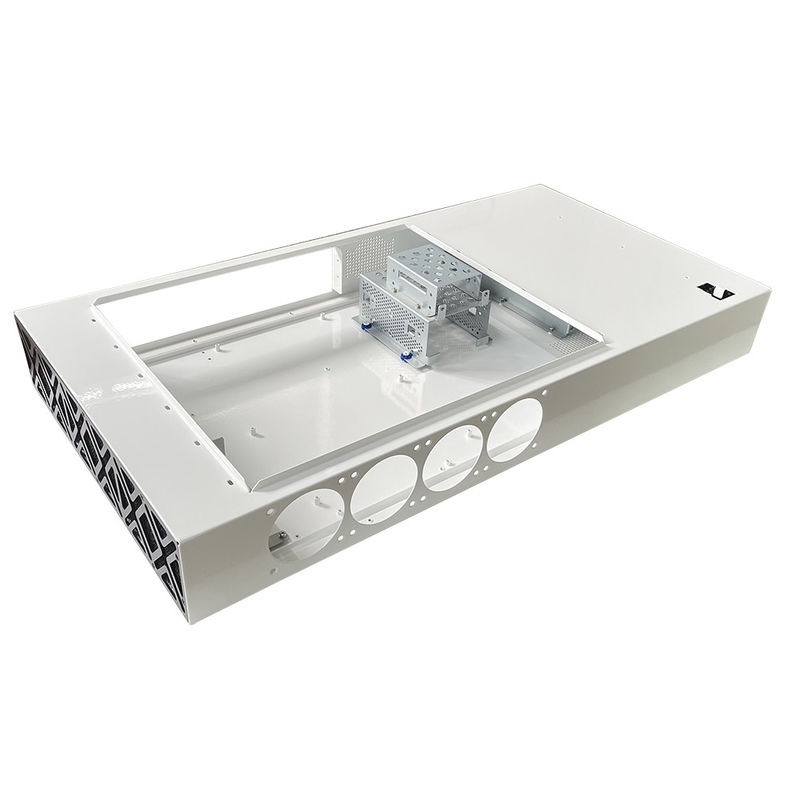 シートメタル加工 カスタマイズされたCNC折りたたみスタンプ シャーシ キャビネット シェル シートメタル パーツ シャーシ